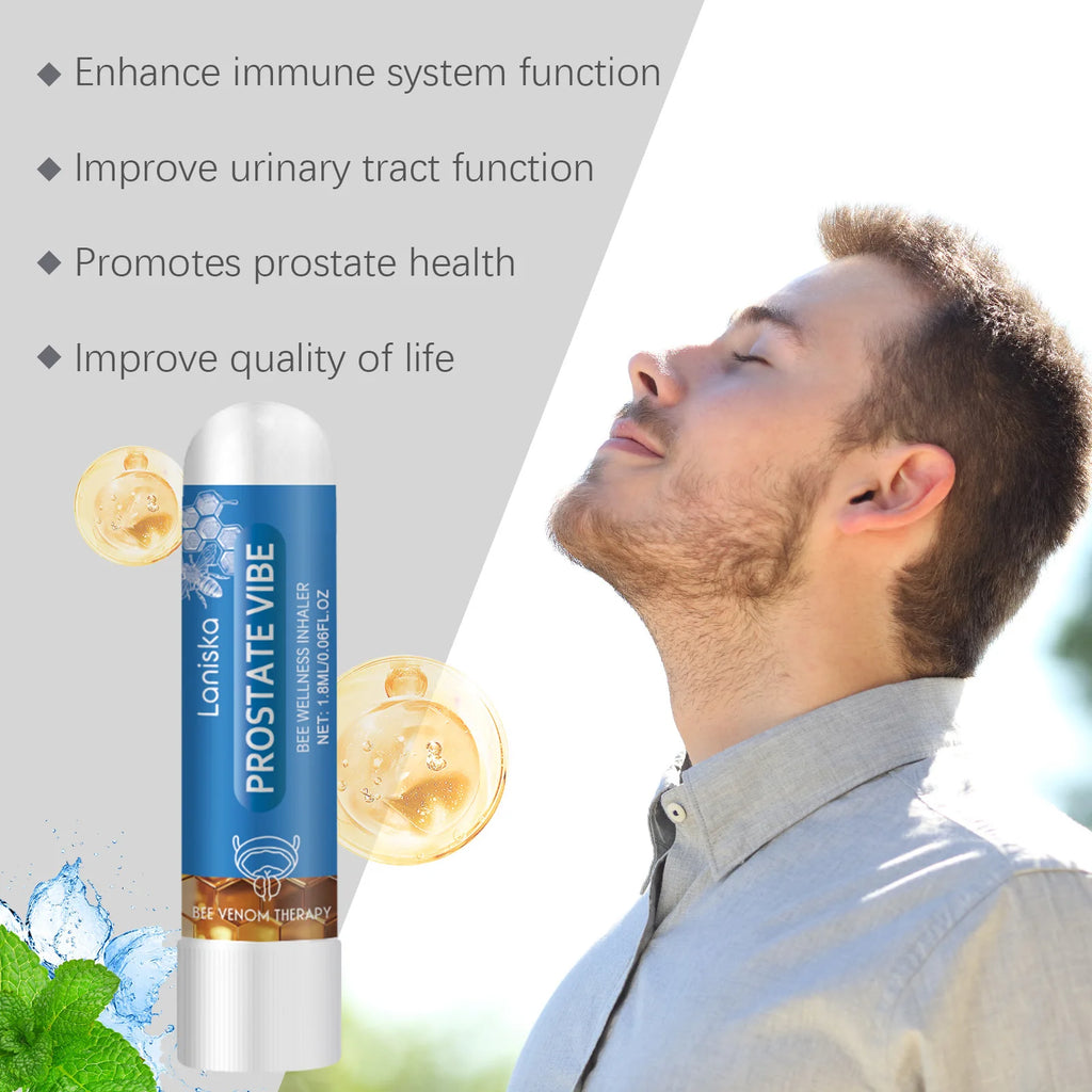 Laniska Male Private Care Nasal Inhaler Soothe Fatigue Discomfort Restores Energy Urgency Urination Essential Oil Nasal Inhalers Oasis Select