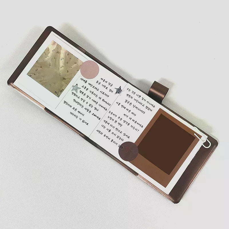 A7 Pocket Notebook Mini Notebook Agenda Coffee Color Planner Pocket Book Japanese Style Memo Diary Kawaii Stationery Oasis Select