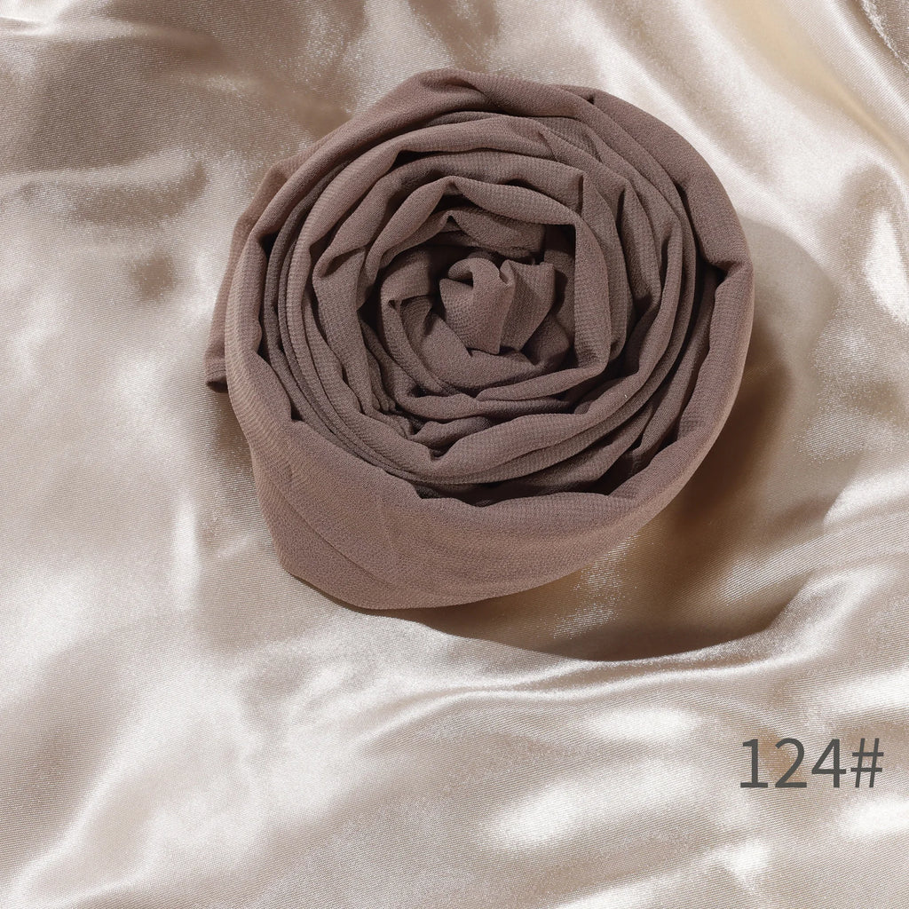 Chiffon Women Long Headscarf High-quality Windproof and Sand Proof Headscarf Seasonal Shawl Home Furnishings Oasis Select 124