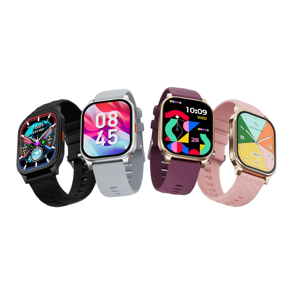 2.04" AMOLED Smart Watch – Fitness, Heart Rate & Call Tracker