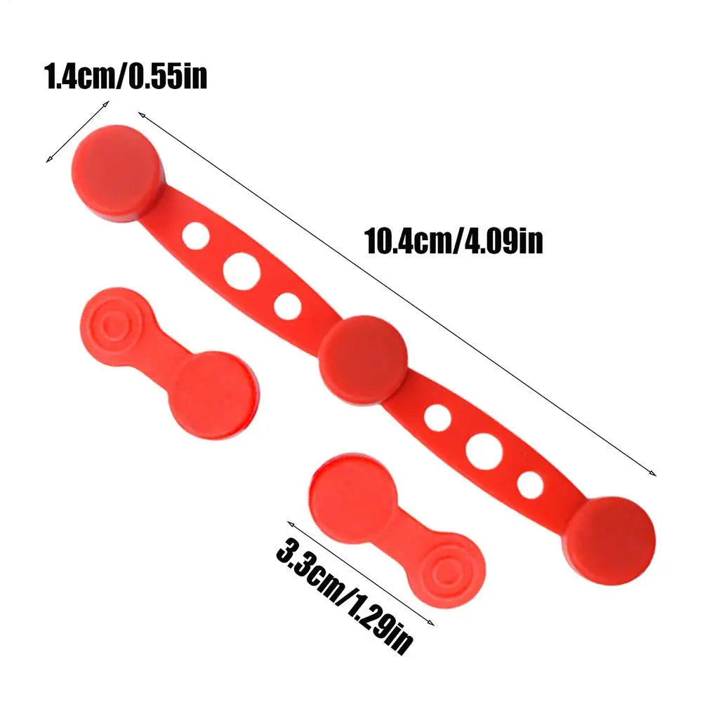 Air Fryer Silicone Magnet Buckle Parts Air Fryer Magnets for Parchment Paper Liner Holder Replacement Parts for Holding Down Oasis Select Red