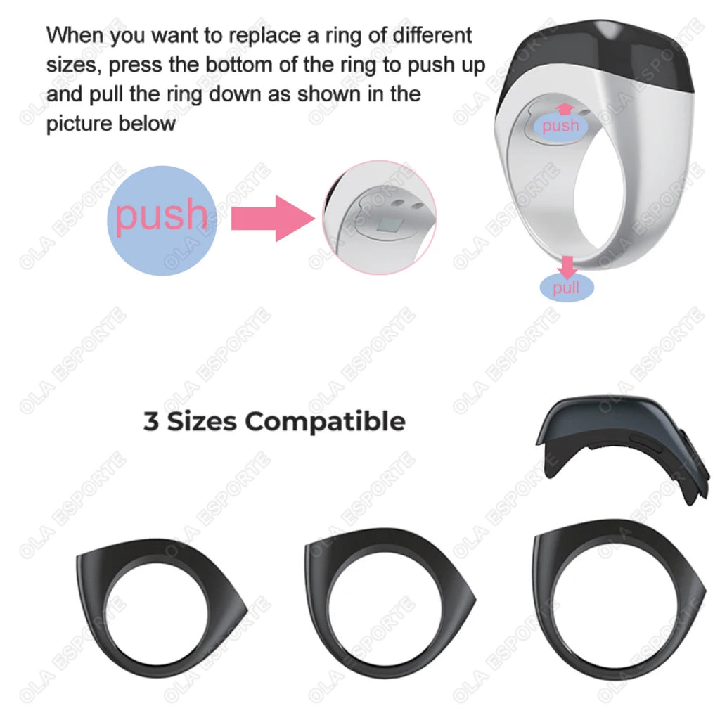 Smart Tasbih Zikr Ring | Digital Tally Counter & Prayer Reminder