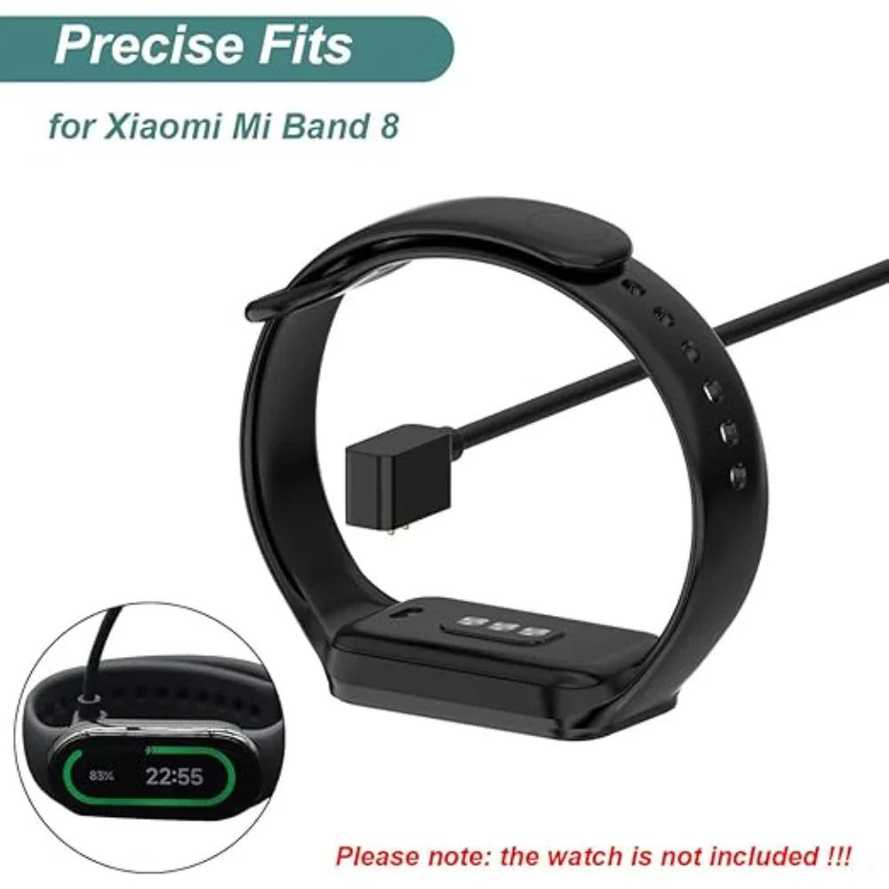 USB Charger Cable for Xiaomi Mi Band 8/8 Pro/9 & Redmi Band 2 Smartwatch Charging Cable Oasis Select