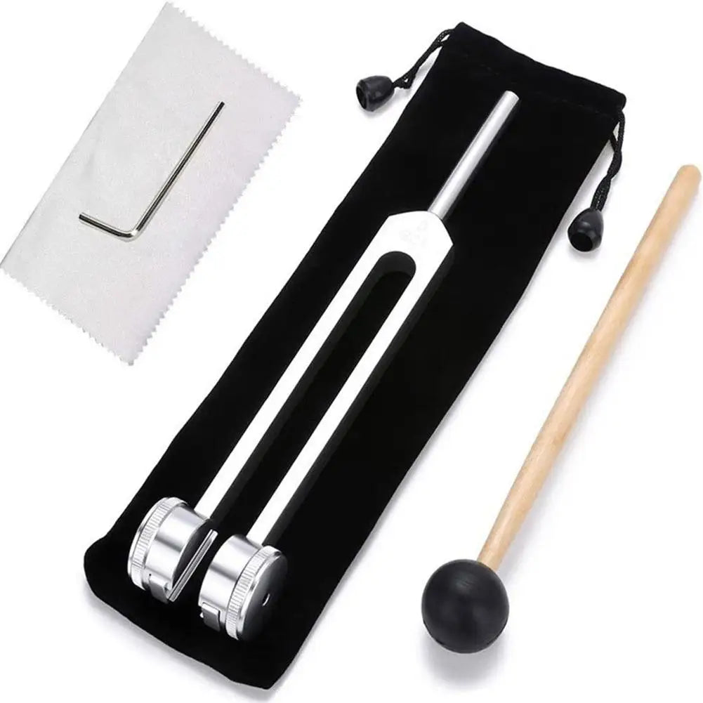 128HZ Tuning Fork for DNA Repair Healing Nervous System Testing Tuning Fork Health Care Keep Body,Mind And Spirit In Perfect Har Oasis Select White