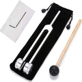 128HZ Tuning Fork for DNA Repair Healing Nervous System Testing Tuning Fork Health Care Keep Body,Mind And Spirit In Perfect Har Oasis Select White