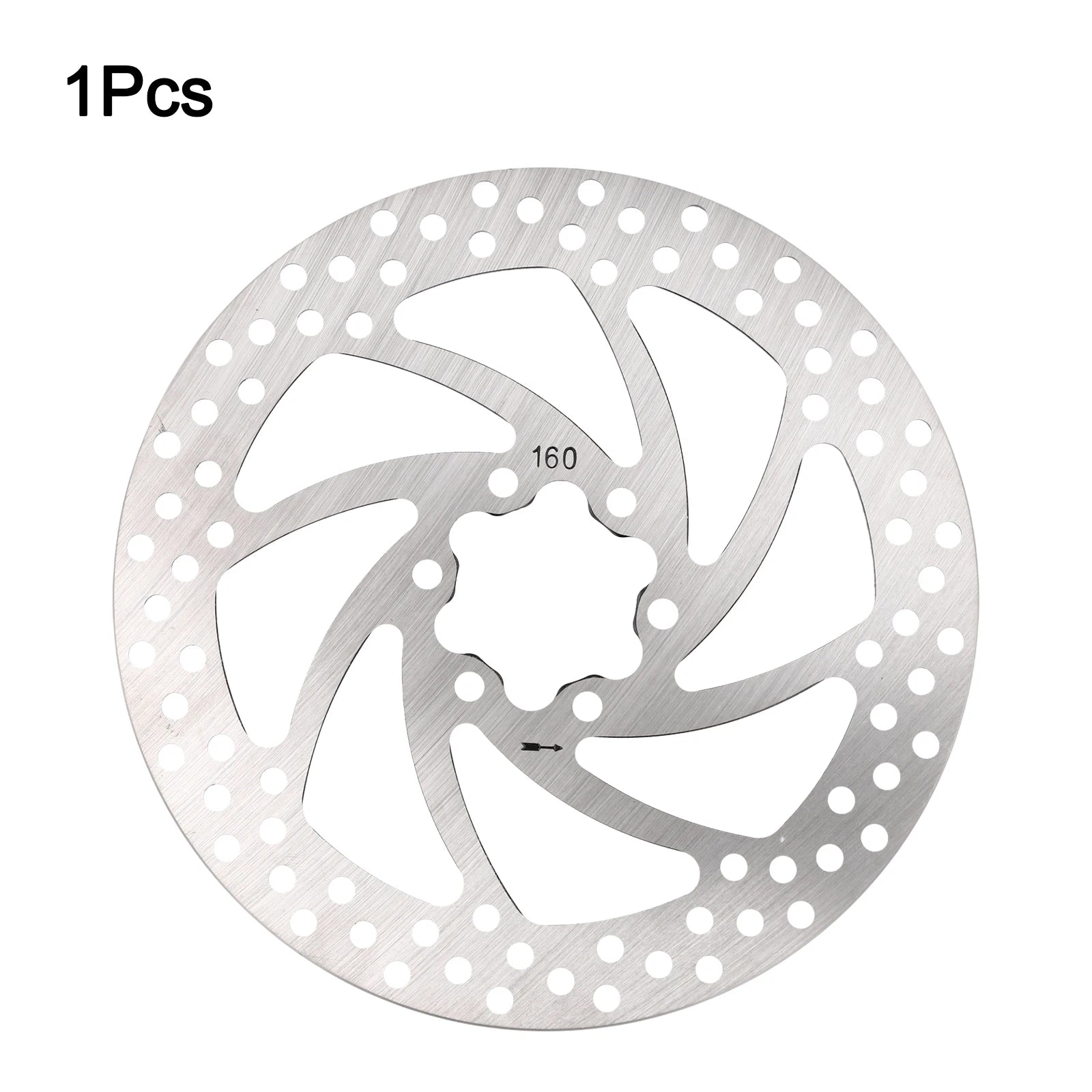 160MM Disc Disc Brake For Outdoor Cycling Carbon Steel Material High Hardness Lightweight Design Standard 6-Hole Oasis Select