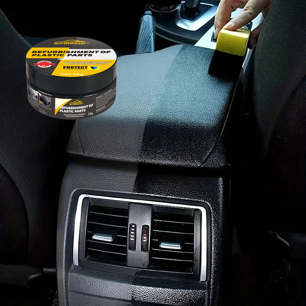 Car Restoration Wax – Nano Crystal Trim, Tire & Interior Shine