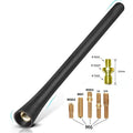 Universal Car Radio Rubber Antenna Mast FM AM Roof Mount Vehicle Antenna With Screws Car Accessories Tools Oasis Select M6 General