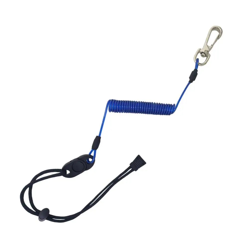 Elastic Coiled Cord Lanyard SUP Paddle Leash for Kayak Canoe Rowing Boat Oasis Select New Type