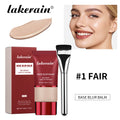 Lakerain Blurring Liquid Foundation & Brush Set | Matte Finish Liquid Foundation Set Oasis Select set1