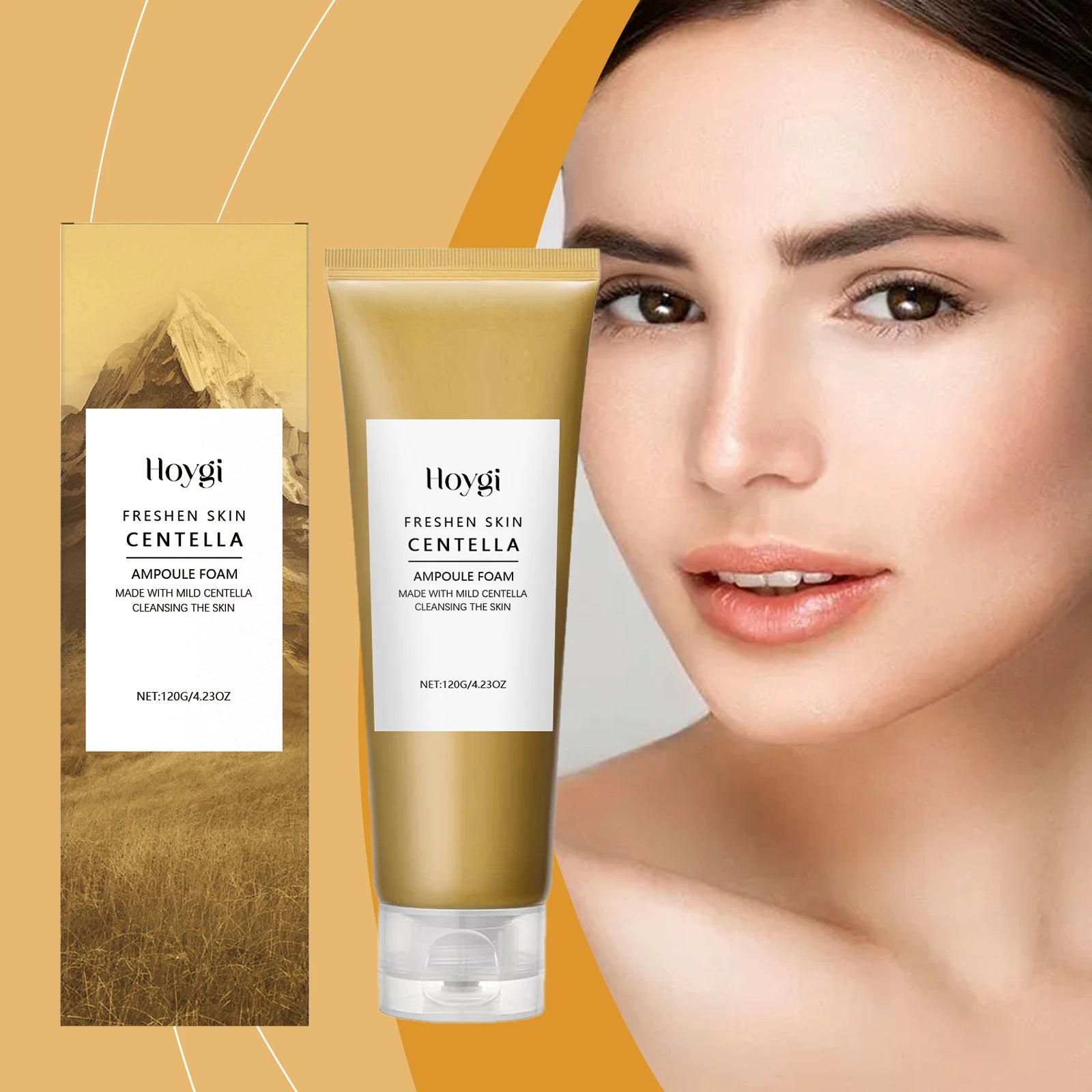 Hoygi Centella Face Wash – Hyaluronic Acid for Sensitive Skin