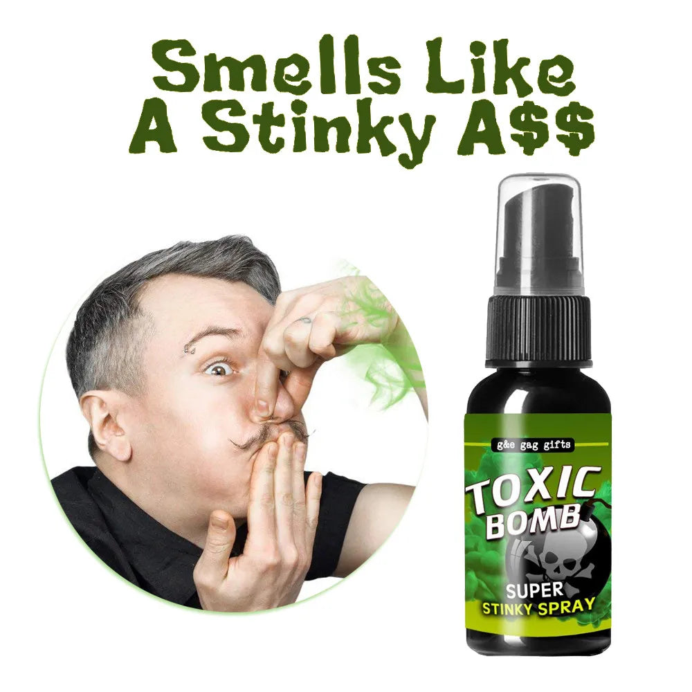 30ml Poop Spray Creative Liquid Fart Gag Prank Joke Spray Funny Toy Non-Toxic Stink Bombs Extra Strong Smelly Stinky Gas Spray Oasis Select