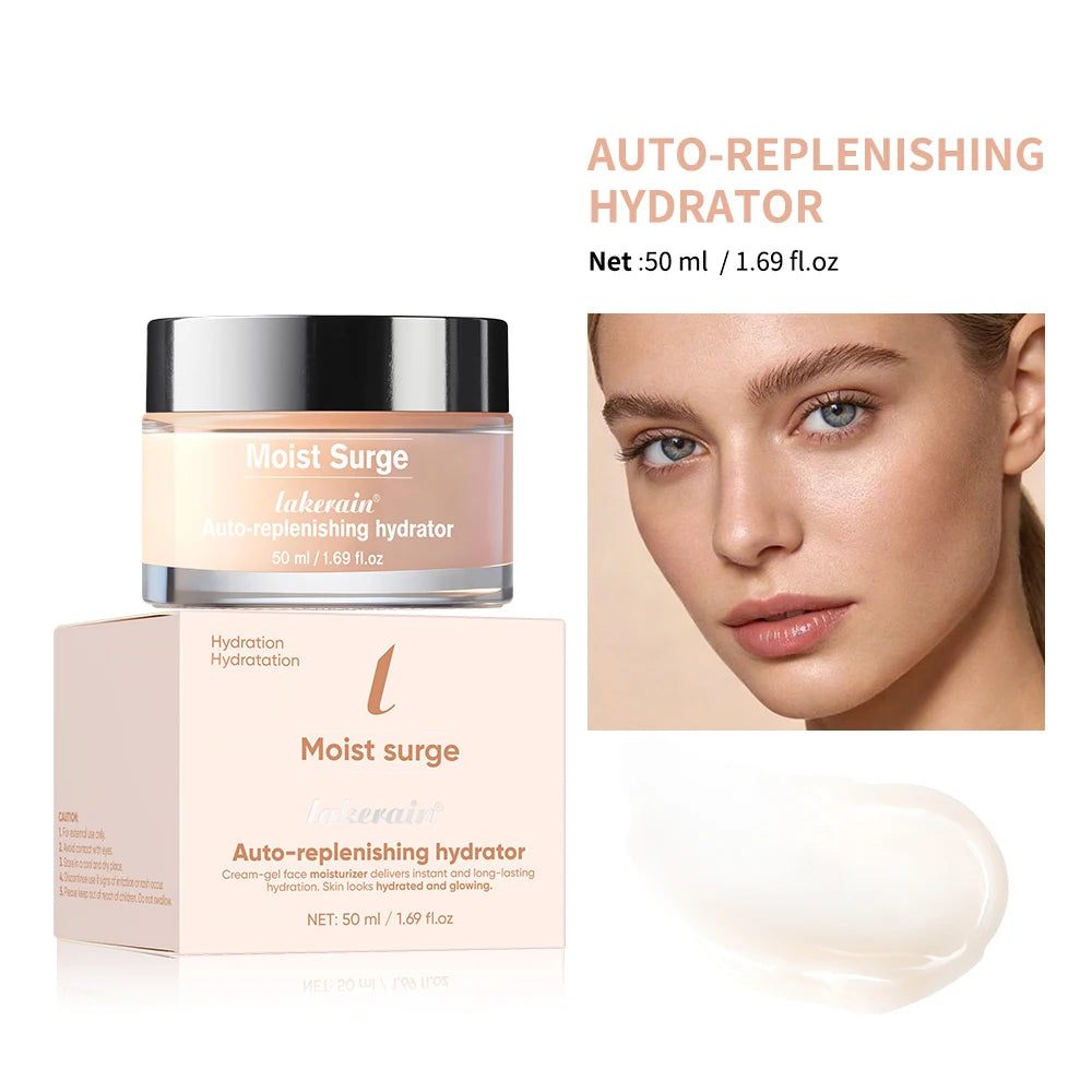 Lakerain Auto-Replenishing Face Cream – 100H Hydration 50ml Face Moisturizer Cream Oasis Select 1pc