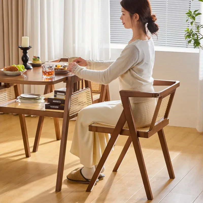 Balcony tea table and chair combination casual rattan chair one table and two chairs small tea table outdoor three-piece set Oasis Select
