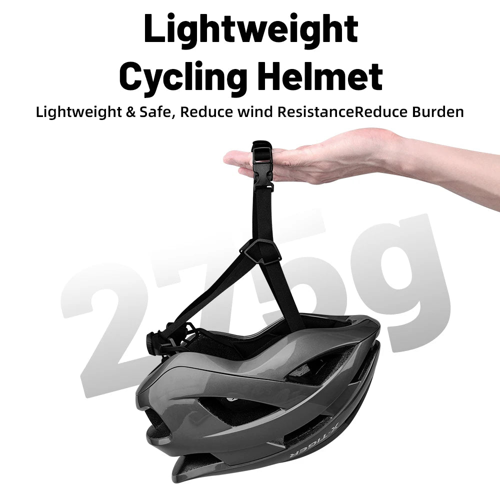 X-TIGER Ultralight Bicycle Helmet Cycling Safety Helmet One-piece Breathable MTB Road Bike Helmet Adult Racing Bicycle helmets Oasis Select