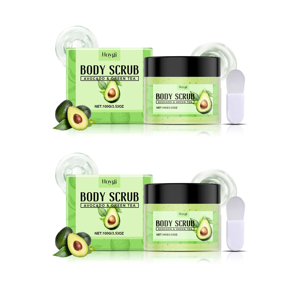 Matcha Body Scrub Gentle Exfoliating Cleansing Pores Effectively Removes Dirt Smooth Skin Nourishing Skin Scrub Nourishing Care Oasis Select 2 x 100g Boxed