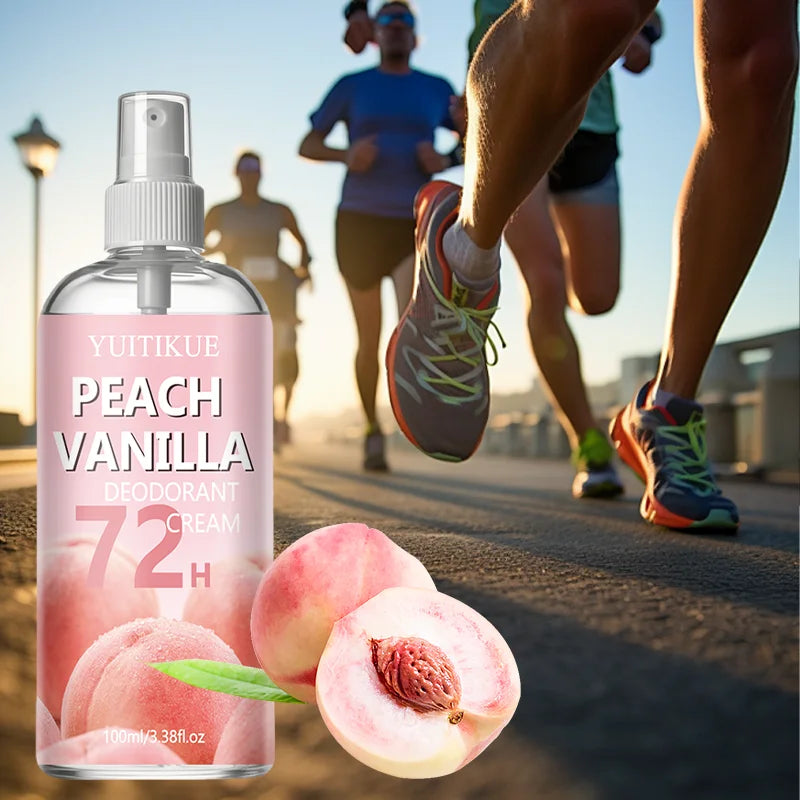YUITIKUE Peach Vanilla Shoe Odor Eliminator Spray 100ml
