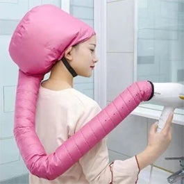 Hooded Hair Dryer Bonnet – Natural Hair Deep Conditioning Travel Hair Dryer Bonnet Oasis Select Pink China Mainland