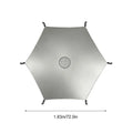 Trampoline Sun Shade Waterproof Heavy Duty Sunblock Cloth Sun Protection Trampoline Tarp for Outdoor Kids Backyard Porch Lawn Oasis Select 6FT 6