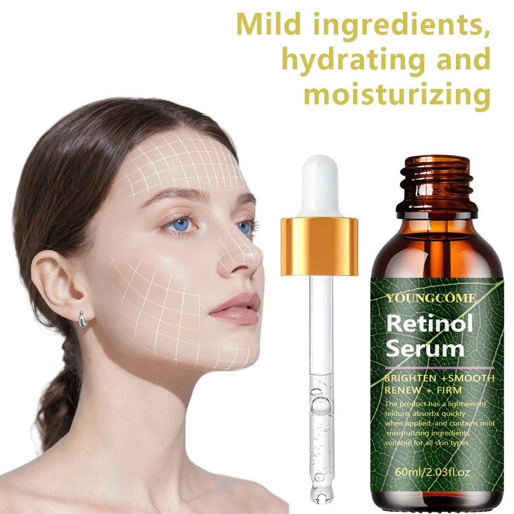 Retinol Face Serum – Brightening, Firming & Renewal | 40/60ml Retinol Face Serum Oasis Select