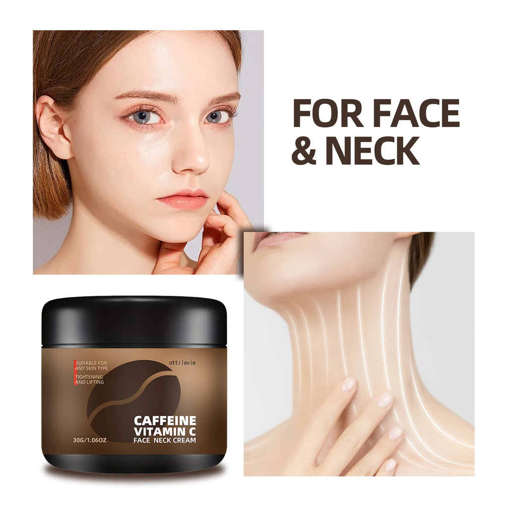 Ottilavie Caffeine & Vitamin C Firming Face & Neck Cream Face & Neck Cream Oasis Select
