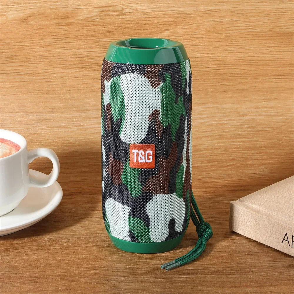 T&G Portable Bluetooth Speaker – FM Radio, Bass & TWS