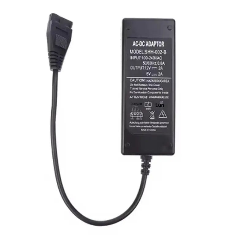 12V/5V 2A IDE/SATA Power Adapter for HDD, CD-ROM & Drives