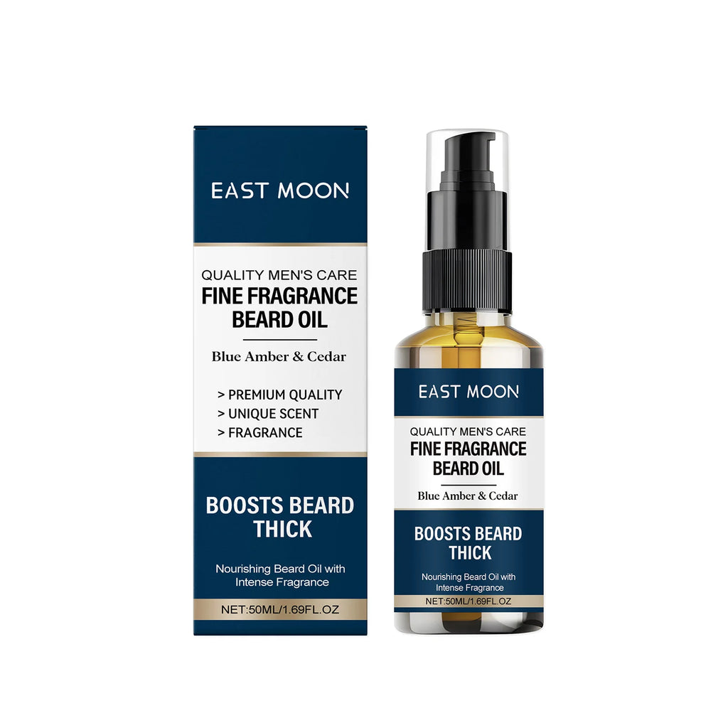 East Moon Natural Vanilla Beard Oil – Fuller, Thicker Beard Growth Beard Oil Oasis Select