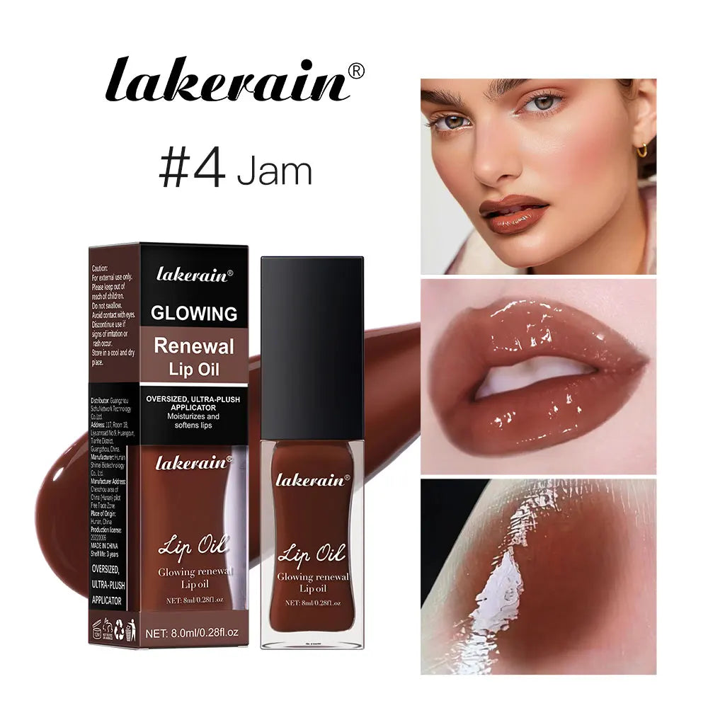 Glowing Lip Oil Moisturizing Gloss Care Of The Lips Benetitnt For Lips Plumping Nourishing Jelly Liquid Pink Plumping Gloss Oil Oasis Select color 4