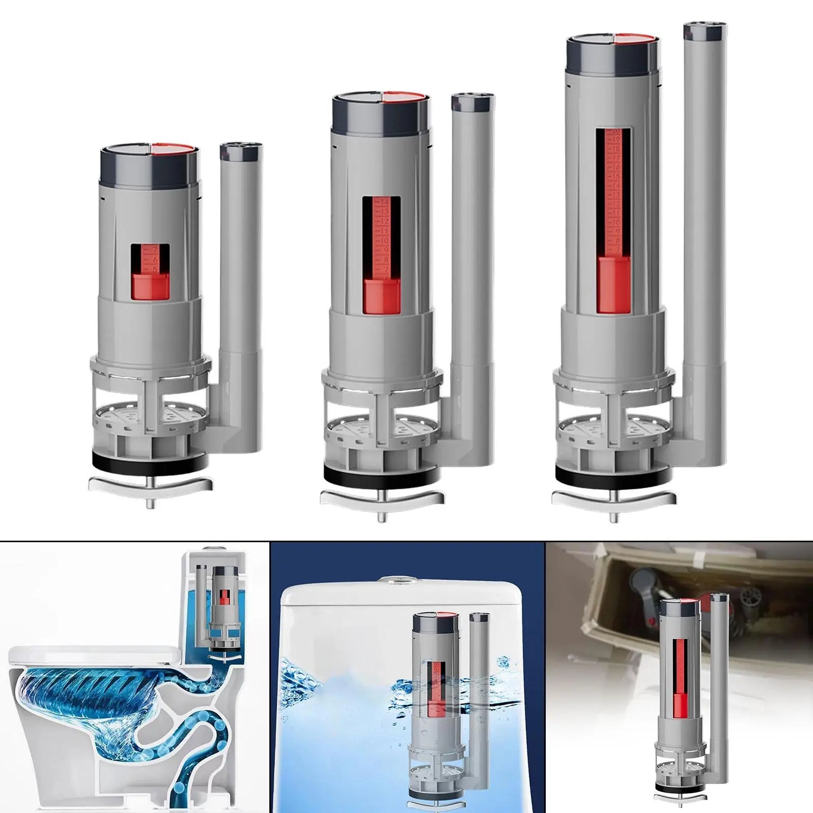 Toilet Flush Valve Replacement Toilet Cistern Flush Parts, Easy Install Toilet Oasis Select