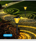 Lawn Ground Plug-in Solar Lamp, Household Outdoor Sensor Waterproof, Villa Garden Landscape Decoration, Outdoor Courtyard Lamp Oasis Select Warmlight coloredlig