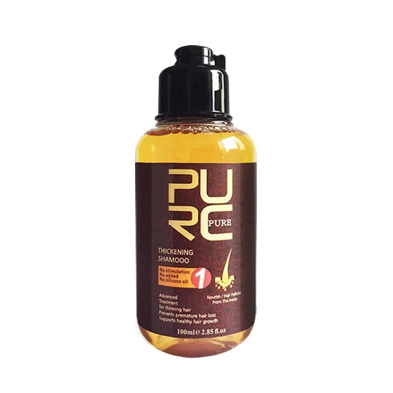 PURC Ginger Hair Growth Shampoo Fast Regrowth Anti Hair Loss Scalp Treatment Shampoo Thicken Nourishing Hair Care 100ml Oasis Select 100ml Shampoo China Mainland