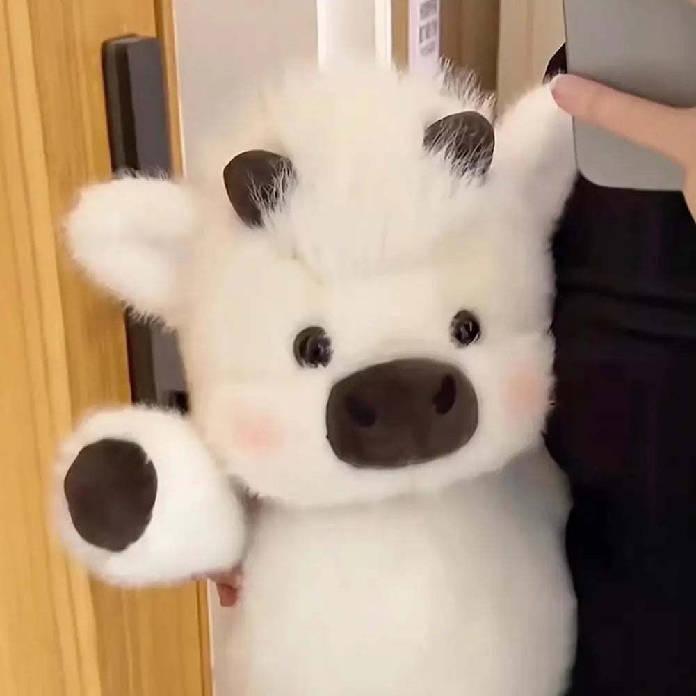 Soft Calf Pig Stuffed Animal Plush Toy Cute Animated Stuffed Animal Pillow Creative Running Pig Plush Toy Gift 17.7inch Oasis Select