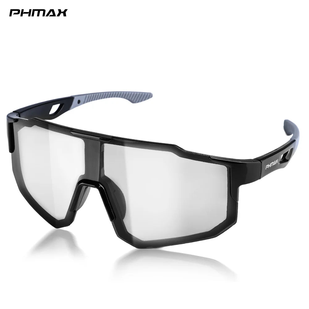 PHMAX Polarized Cycling Glasses Ultralight MTB Road Bike Glasses Sun Protection Men Polarized Bicycle Sunglasses Goggles Oasis Select P-YJ-933701