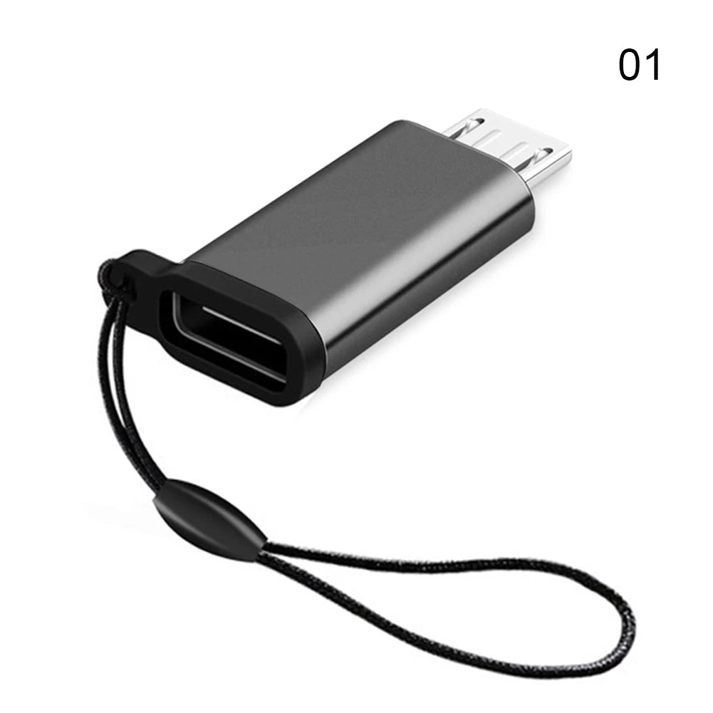 Type-C to Micro USB OTG Adapter | Data & Charging Converter