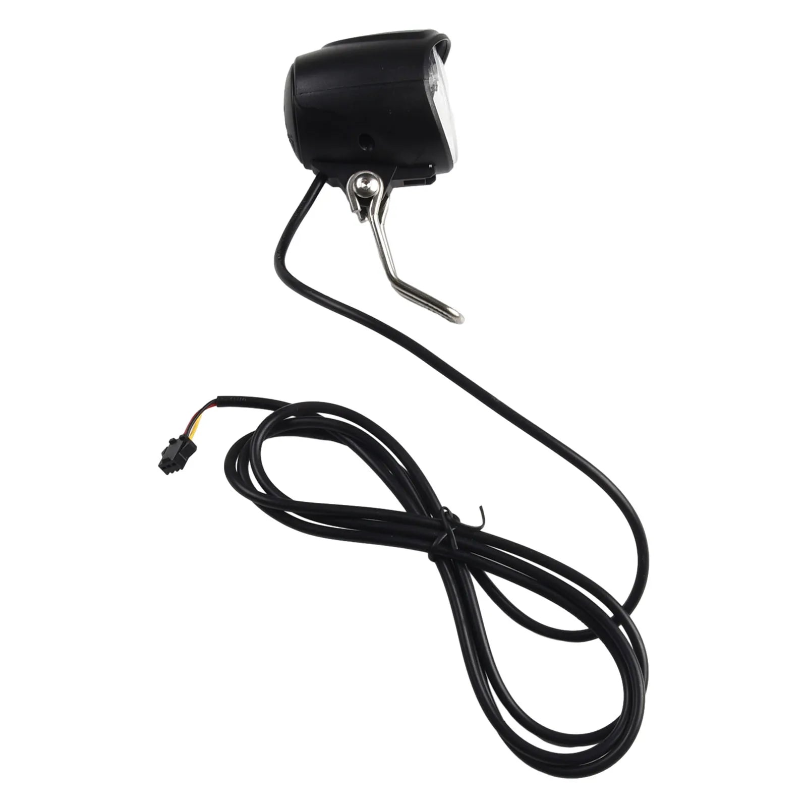 5W Headlight 6-80V Accessory Black E Bike For Electric Bicycle Front Light Led Light Parts Waterproof Practical Oasis Select SM connector