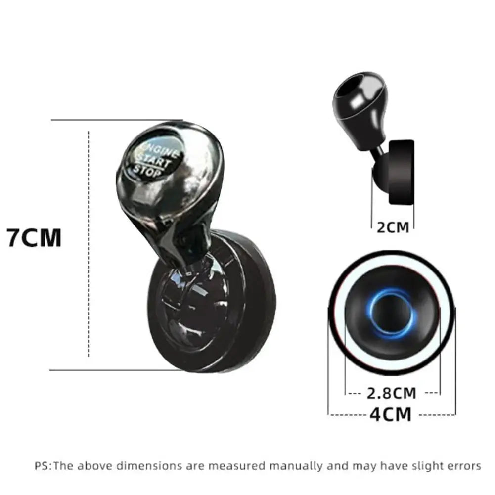 Universal Car Start Button Cover Rocker Retro Joystick Interior Decor One-Touch Push Start Automotive Accessories Oasis Select