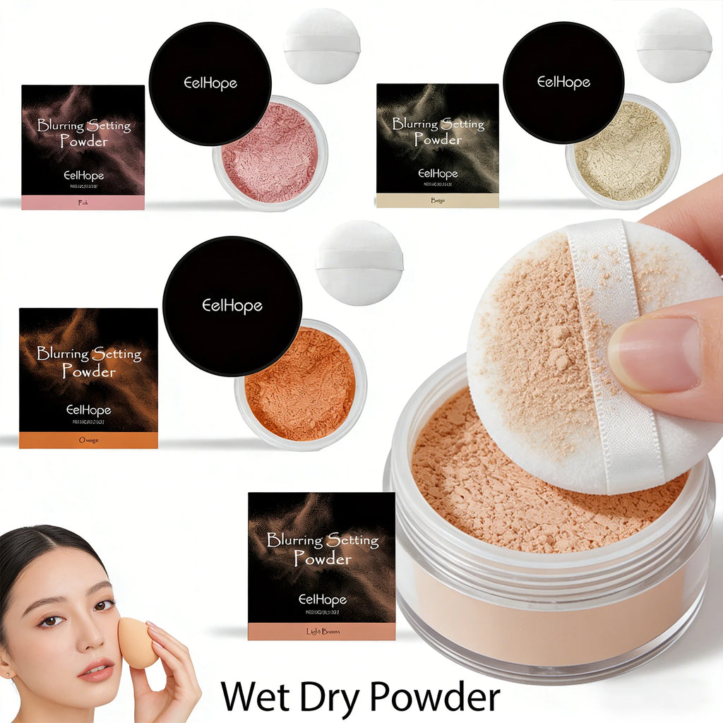 Eelhope 2-in-1 Wet & Dry Setting Powder – Matte & Oil Control Setting Powder Oasis Select