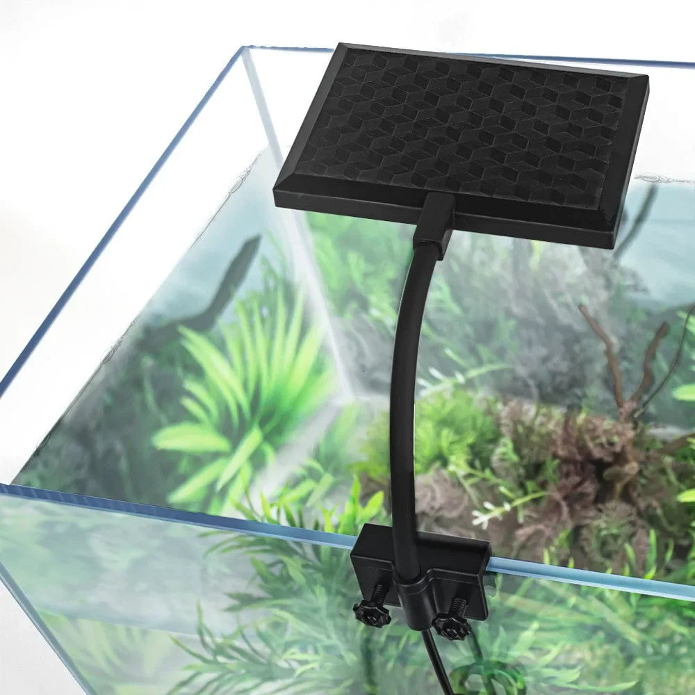 Led Aquarium Fish Tank Lighting Clip Lamp Adjusted High Brightness Landscape Plants Water Grass Algae Grow Lights with Lampshade Oasis Select