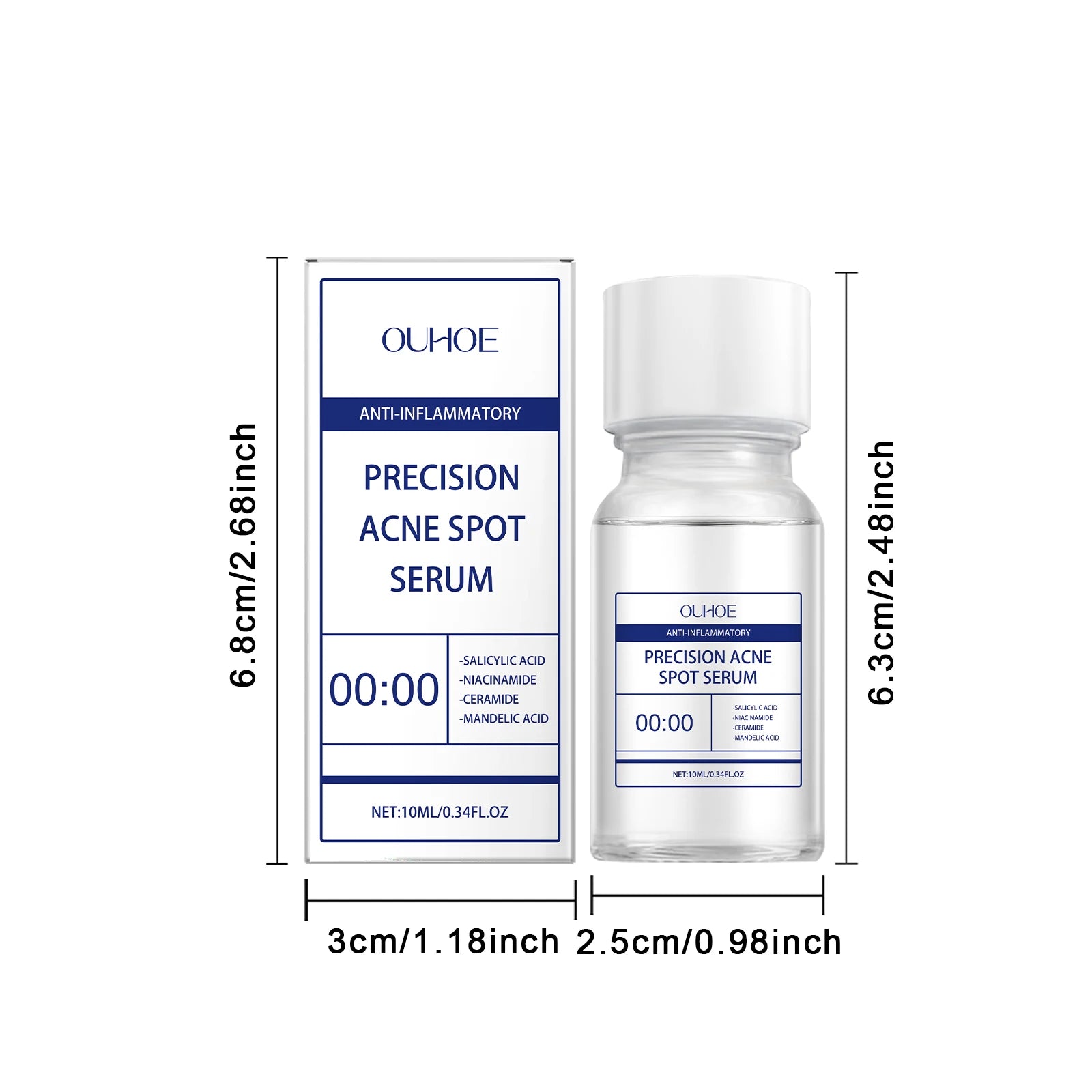 10ML Facial Care Serum Deep Moisturizing Acne Care Refine Pores Soothing Redness Oil Control Nourishing Smoothing Face Serum Oasis Select