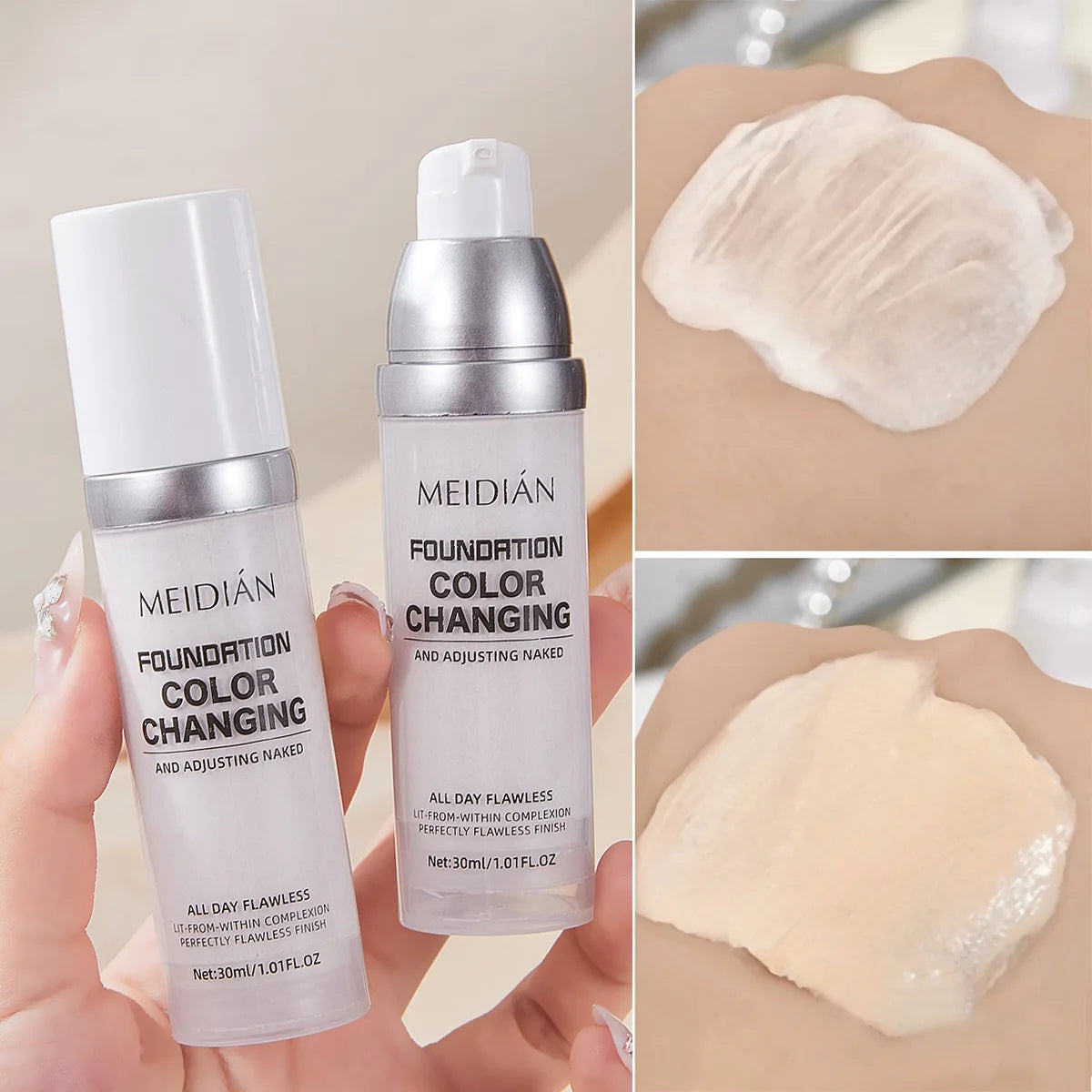 Liquid Foundation – Moisturizing, Long-Lasting Natural Finish Liquid Foundation Oasis Select