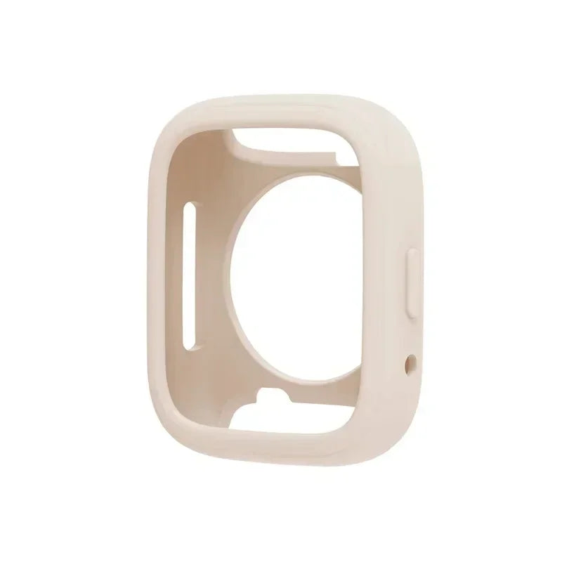 Silicone Case & Strap for Xiaomi Redmi Watch 3 Lite / Active Smartwatch Case & Band Oasis Select Ivory for Redmi 3Active