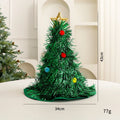 Magic Christmas Tree Hat Christmas Decoration Gift Headwear Oasis Select Green Venus colored ball