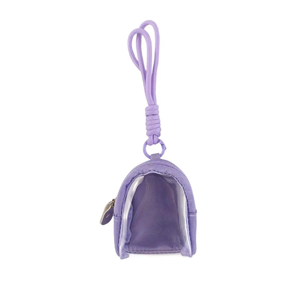 Tamagotchi Paradise Clear Storage Pouch with Lanyard
