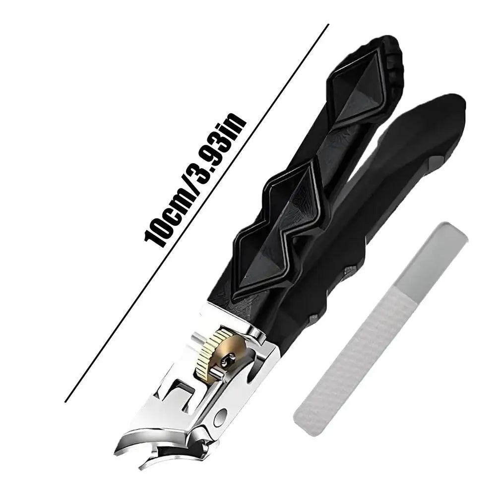 45° Slant Edge Nail Clipper | Wide Jaw Stainless Steel Trimmer Nail Clipper Trimmer Oasis Select China Mainland Black