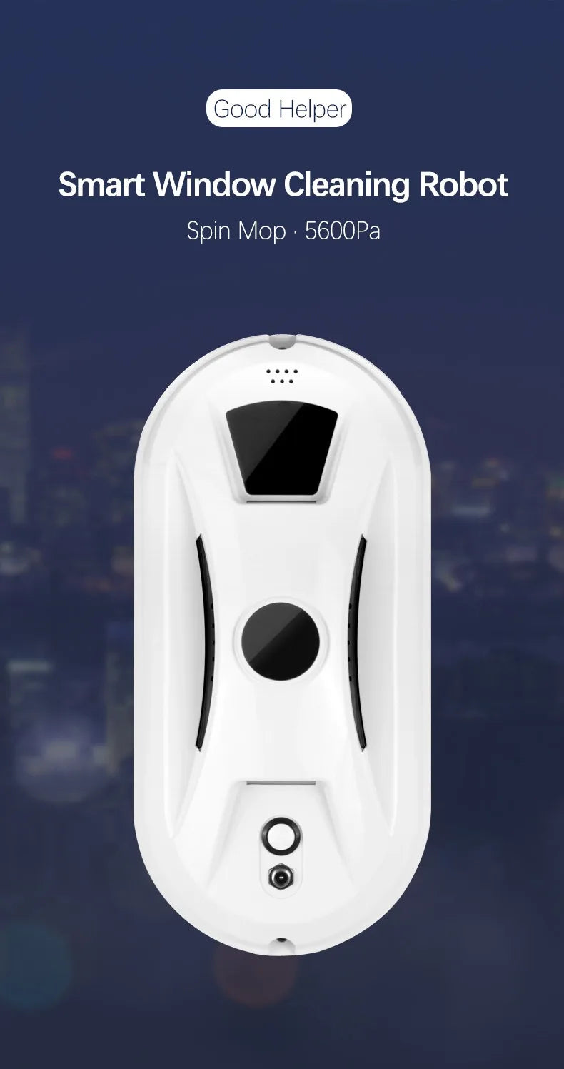 URGGU Window Cleaning Robot – Electric Glass Cleaner & Remote