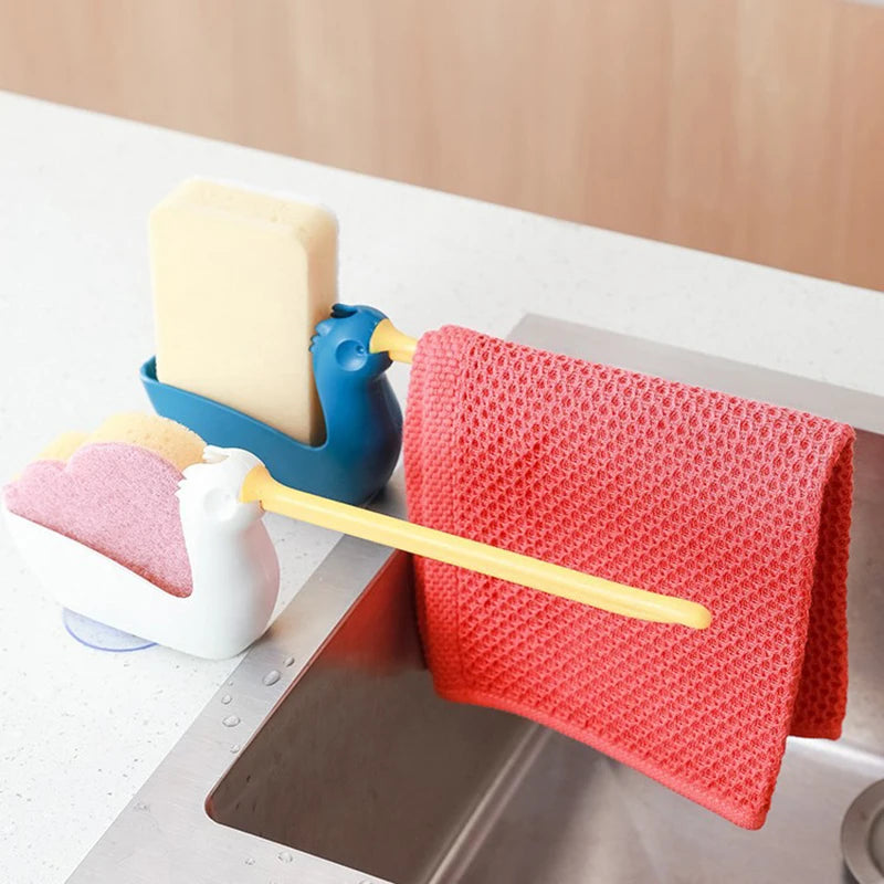 This Dishcloth Rack Is A Sink Drainer And Storage Rack Suitable For Kitchens And Bathrooms. It Can Store Sponges And Dishcloths Oasis Select