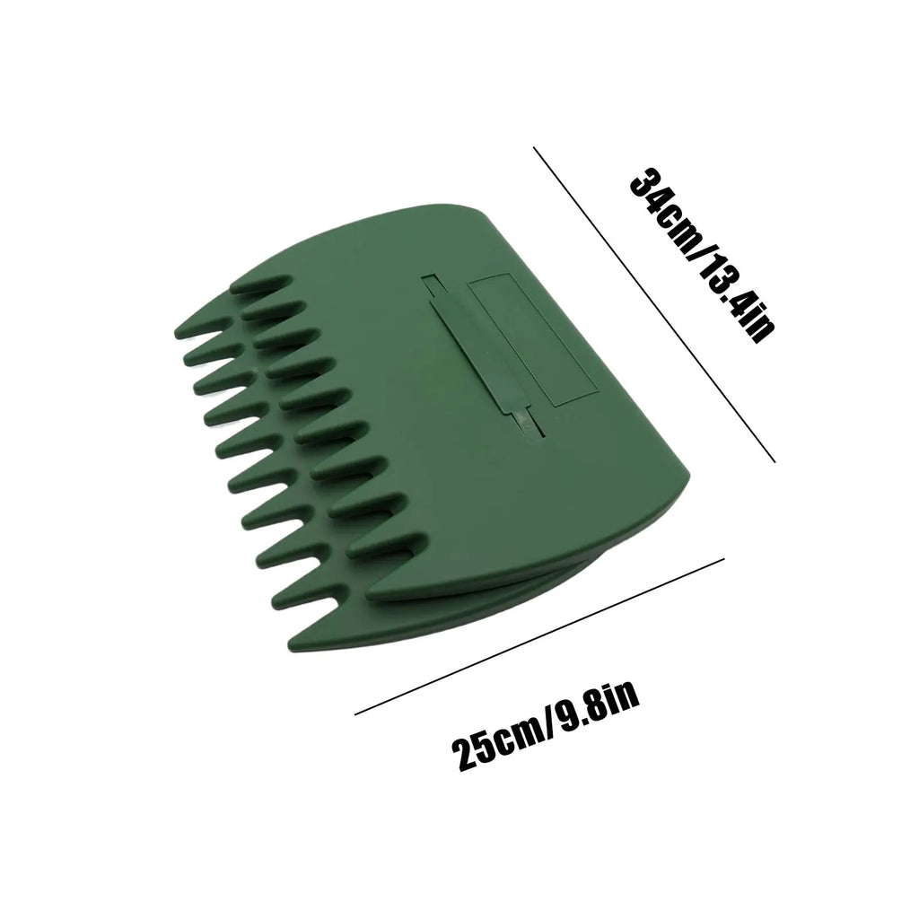 Leaf Hand Rakes Rubbish Pick Up Claws Quick Cleaning for Yard Garden Cleaning Collector Waste Rubbish Grabber Garden Yard Oasis Select Dark Green