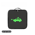 EV Charging Cable Organizer Bag Waterproof Portable Car Tools Storage & Organizer for Jumper Cables Universal Cars Trucks Oasis Select 1 PCS Square