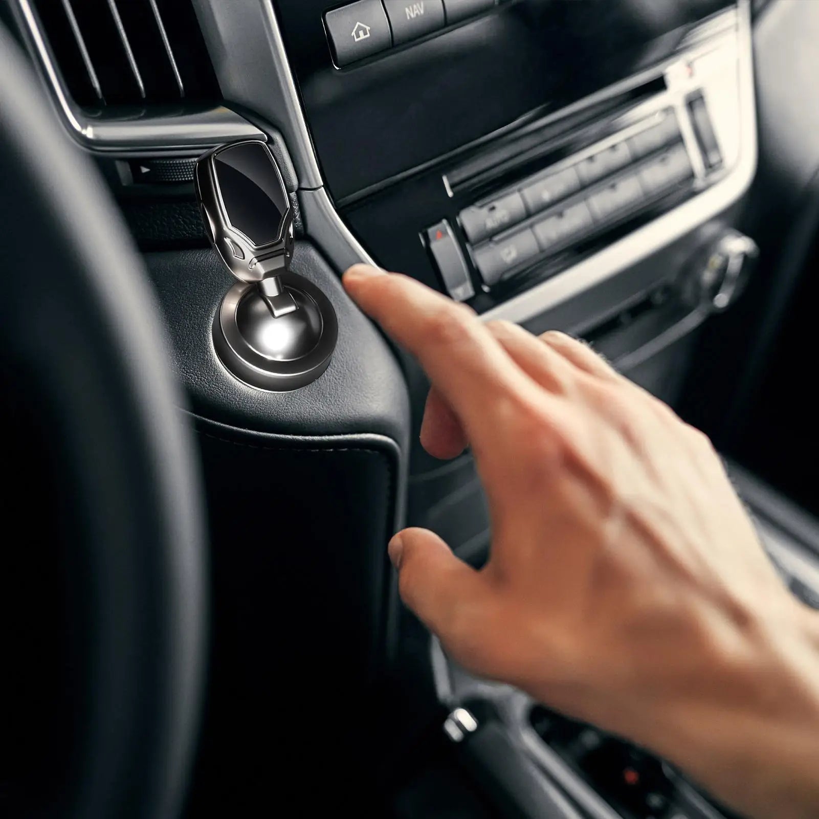 Start Button Lever Auto Accessories Push to Start Joystick for Women Men Adults Drivers Detailers Modifiers Daily Commute City Oasis Select